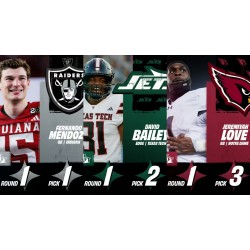 Die Raiders sichern sich einen Quarterback, während die Cardinals auf eine neue Definition des Running Backs setzen. Die Raiders sichern sich einen Quarterback, während die Cardinals auf eine neue Definition des Running Backs setzen.